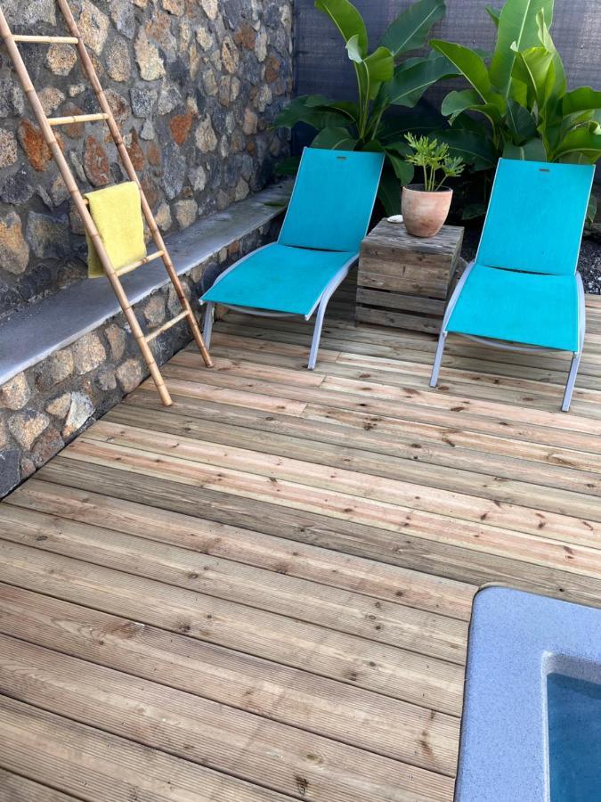 La Casita Creole Villa Avec Piscine Et Jacuzzi Сен-Пьер Экстерьер фото