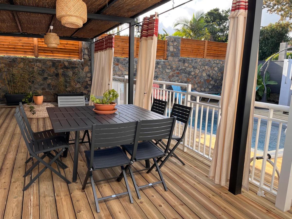 La Casita Creole Villa Avec Piscine Et Jacuzzi Сен-Пьер Экстерьер фото